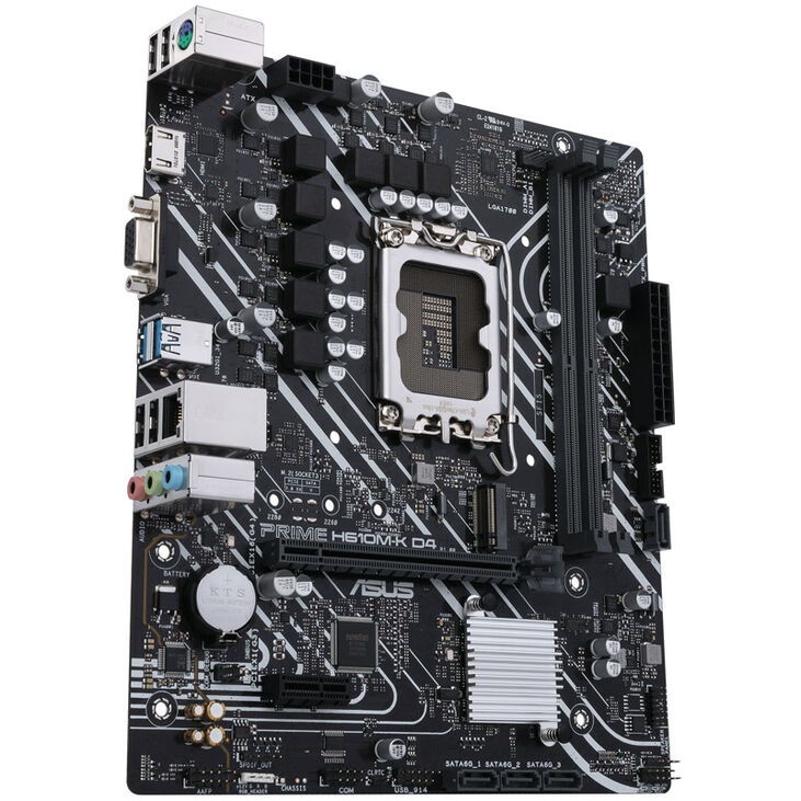 ASUS Prime H610M-K D4, Intel H610 Mainboard - Sockel 1700, DDR4 image number 4