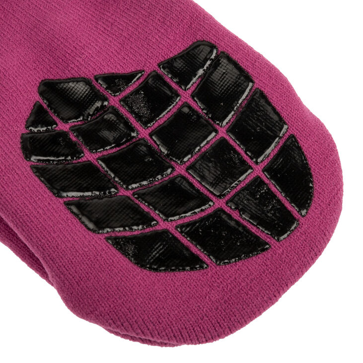 Polesetter Sim Socks "Purple Time" - with grips, one size image number 5