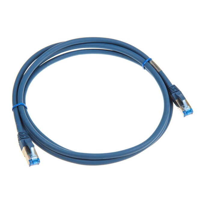 InLine Patch Cable Cat.6A, S/FTP (PiMf), 500MHz, blue - 2m image number 1