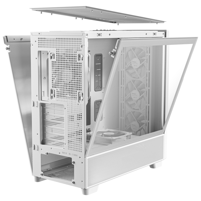 Antec Flux PC Case, Mid Tower, E-ATX, Tempered Glass &ndash; white image number 17