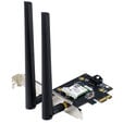 ASUS PCE-AX1800, 2.4GHz/5GHz WLAN, Bluetooth 5.2 LE, PCIe 2.0 x1 image number null