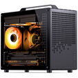 Jonsplus Z20 Micro-ATX Geh&auml;use, mit Tragegriff - schwarz image number null