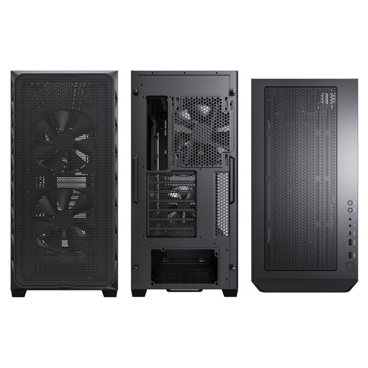 Montech AIR 903 Base Mid Tower, Tempered Glass - Black image number 1