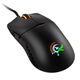 Ducky Feather Gaming Maus, ARGB - Huano Switches, schwarz