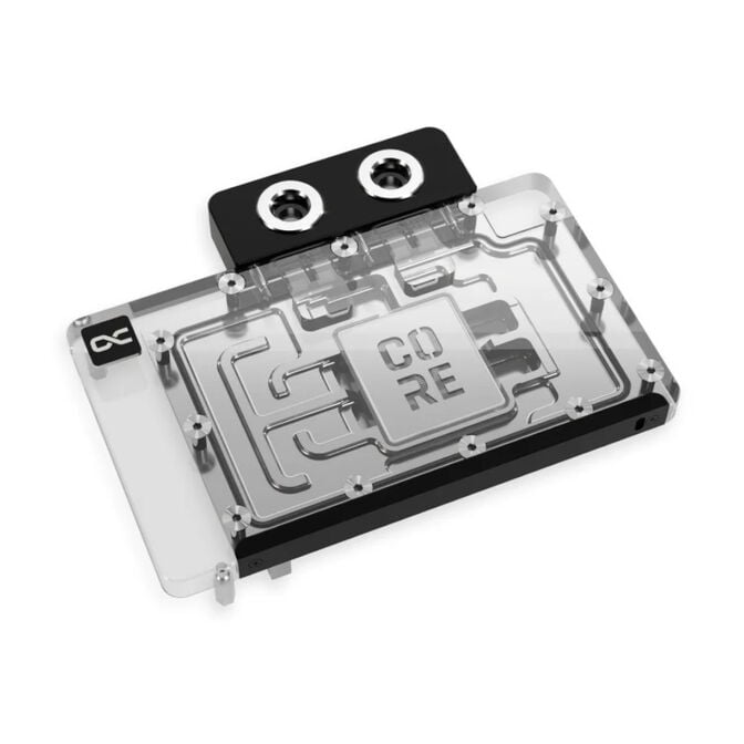 Alphacool Core GeForce RTX 5080 Reference GPU Water Cooler, ARGB, with Backplate - Acrylic image number 1