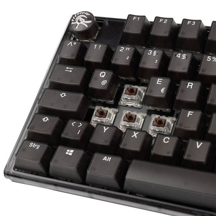 Ducky One 3 Aura Black TKL Gaming Tastatur, RGB LED - MX-Brown image number 4