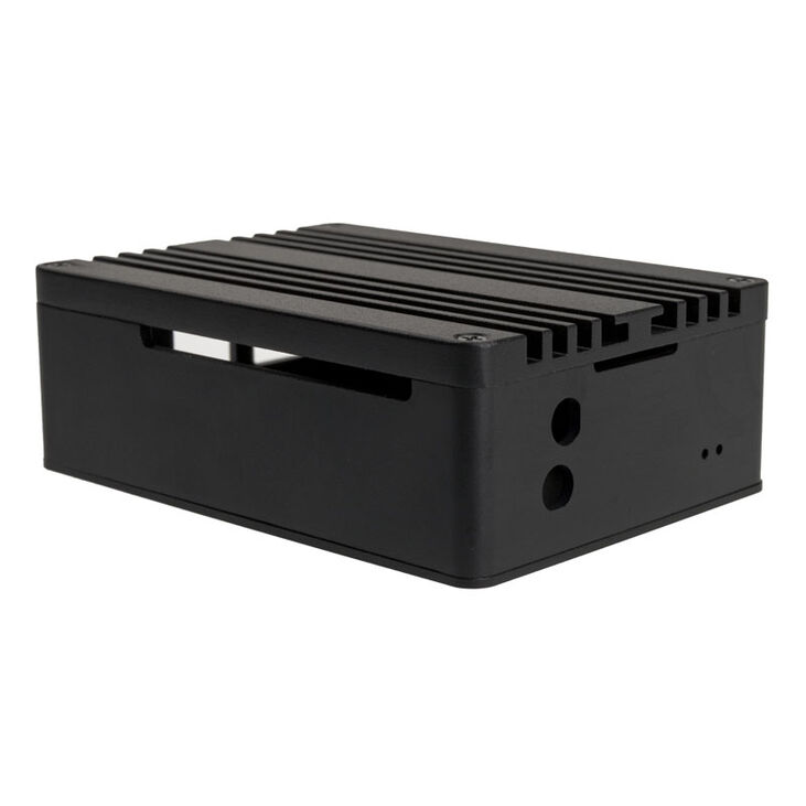 Akasa Raspberry Pi (Model Pi 4B) Case, Aluminium - black image number 2