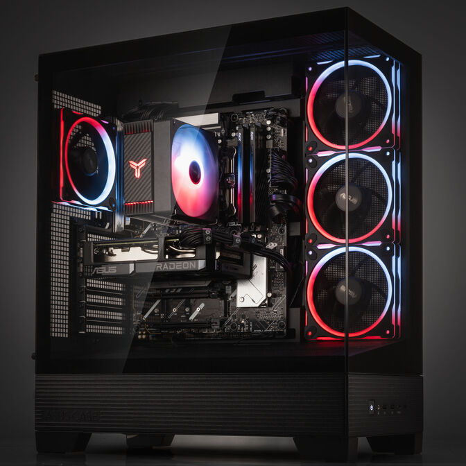 King Mod Systems Powered by ASUS Gaming-PC BattleReady, AMD Ryzen 5 7500F, RX 9060 XT - Fertig-PC mit Windows image number 7