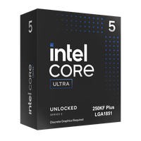 Intel Core Ultra 5 250KF Plus CPU, 18 Kerne, 5,3 GHz, Sockel 1851 (Arrow Lake) - boxed, ohne K&uuml;hler
