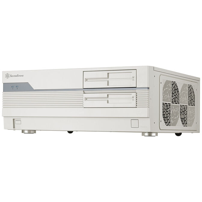 Silverstone FLP01 PC-Geh&auml;use, HTPC, SSI-CEB/ATX - wei&szlig; image number 0