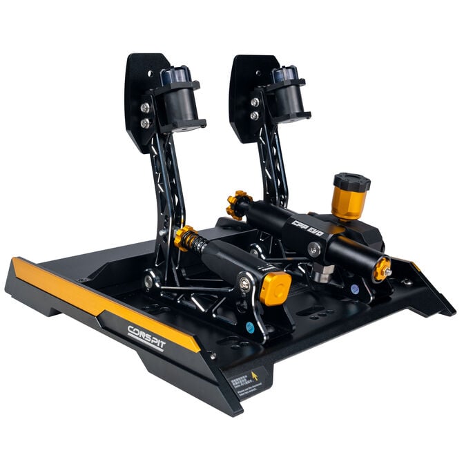 CONSPIT CPP EVO 2 V2 Pedal Set, hydraulic brake cylinder - black image number 6