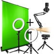 Streamplify Streaming Komplett-Bundle - CAM, MIC, Light 10, Light 14, SCREEN LIFT image number null