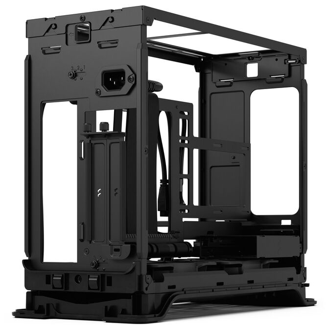 Fractal Design Era 2 Mini-ITX Case, Walnut Wood Panel &ndash; Silver image number 19