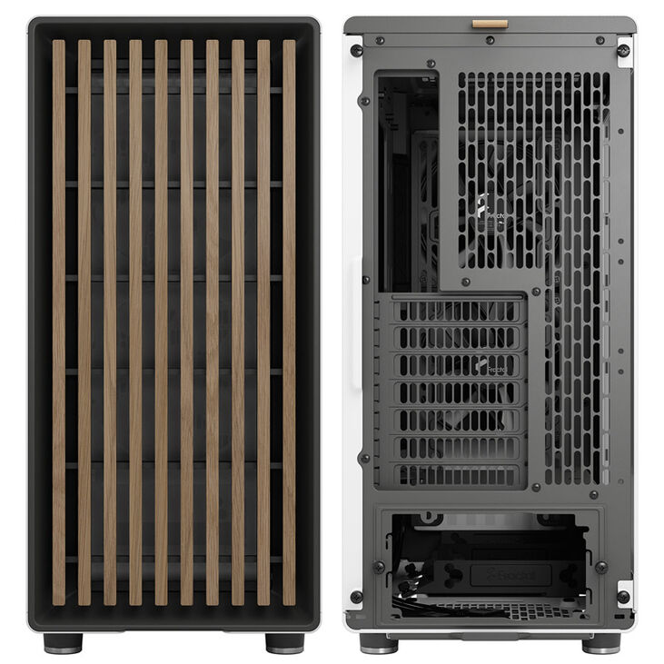 Fractal Design North Tempered Glass Midi-Tower - weiß image number 3