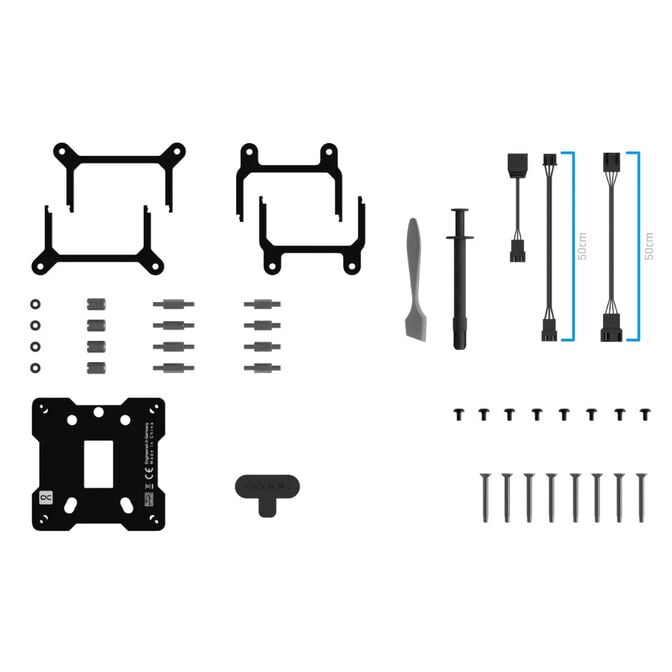 Alphacool Core 2 XT 240mm AiO-Wasserk&uuml;hlung, ARGB, DC-LT 3 - schwarz image number 7