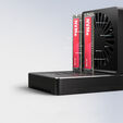 AXAGON ADSA-M2C22 Docking Station, Dual SSD Clone Function, USB-C 3.2 20 Gbit/s image number null