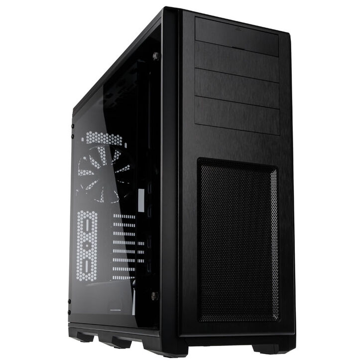 PHANTEKS Enthoo Pro Mid Tower, Tempered Glass - black image number 0