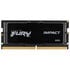 Kingston Fury Impact DDR5-5600 RAM, SO-DIMM, CL40 - 16 GB, black image number null