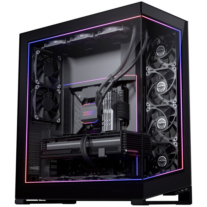 PHANTEKS NV Series NV7 E-ATX Case, Tempered Glass, ARGB- black + M25 Gen2 PWM D-RGB Fan 3-Pack - Reverse Blade, 140mm + DRGB Kit image number 12