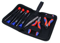 InLine tool set for computer and electronics, 9 pieces