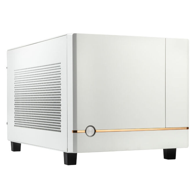 SilverStone SST-SG14W Sugo 14 Mini-ITX case - white image number 0