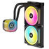 Corsair iCUE LINK H100i RGB LCD AiO Wasserkühlung - 240 mm, schwarz image number null