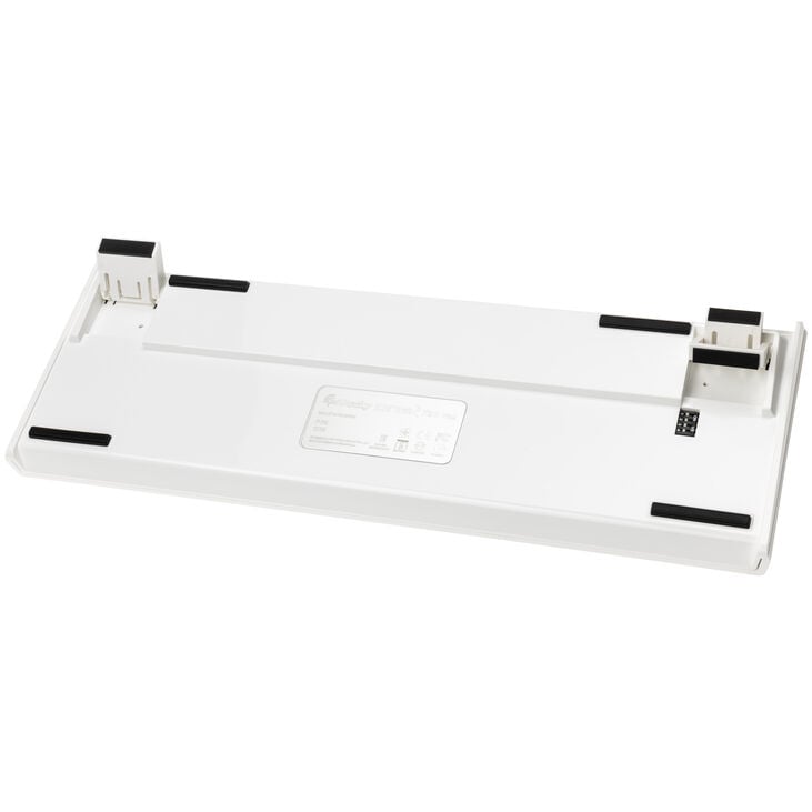 Ducky One 2 Pro Mini White Edition Gaming Tastatur, RGB LED - Cherry Blue (US) image number 4