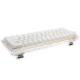Ducky One 3 Aura White Mini Gaming Tastatur, RGB LED - MX-Silent-Red (US) image number null