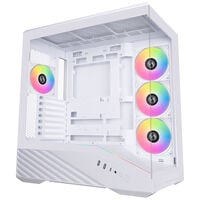 Lian Li Vector V100 PC-Gehäuse, Midi-Tower, ATX, RGB, Tempered Glass - weiß