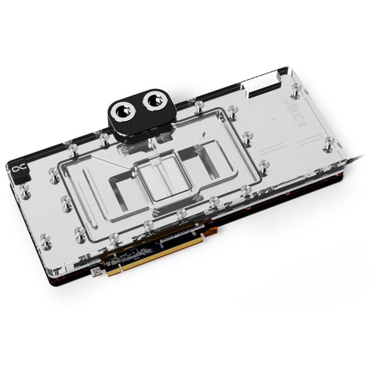 Alphacool Core RX 7900XTX Reference mit Backplate - Acryl + Nickel image number 2