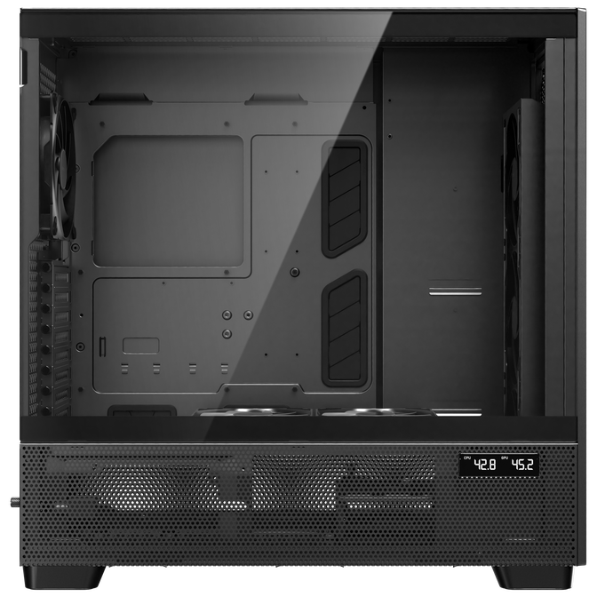 Antec Flux Pro PC case, full tower, E-ATX, tempered glass &ndash; black image number 12
