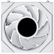 Lian Li UNI FAN TL LCD FLEX Wireless Fan, ARGB and LCD - Reverse Blade 120mm, white, 3-pack with controller image number null