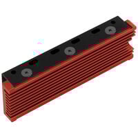 AXAGON CLR-M2 passiver M.2-SSD-Kühlkörper - 2280, Aluminium, rot