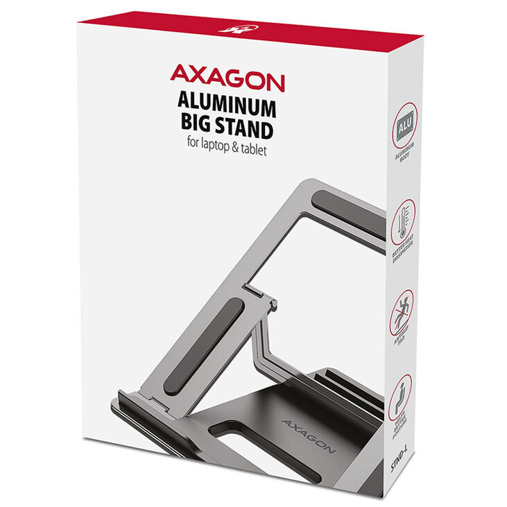 AXAGON STND-L ALU Ständer für 10 bis 16 Zoll Laptops image number 5