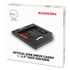 AXAGON RSS-CD09 2.5 Zoll SSD/HDD Adapter für optisches Laufwerk, 9,5 mm, LED image number null