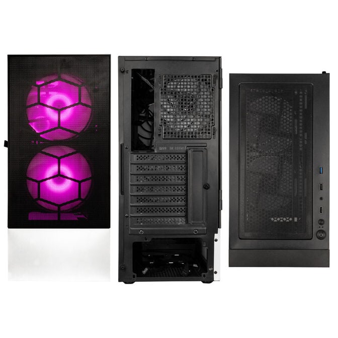 Kolink Observatory MX Mesh ARGB PC Case, Mid Tower - Black/White image number 3