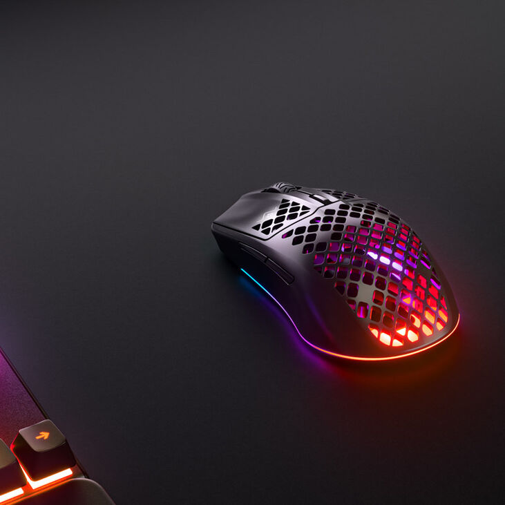 SteelSeries Aerox 3 Wireless - matte black image number 6