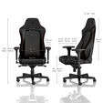 noblechairs HERO Gaming Chair - Black/Red image number null