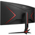AOC Gaming CU34G2XP/BK, 34 inch Curved Gaming Monitor, 180 Hz, VA, Adaptive Sync image number null