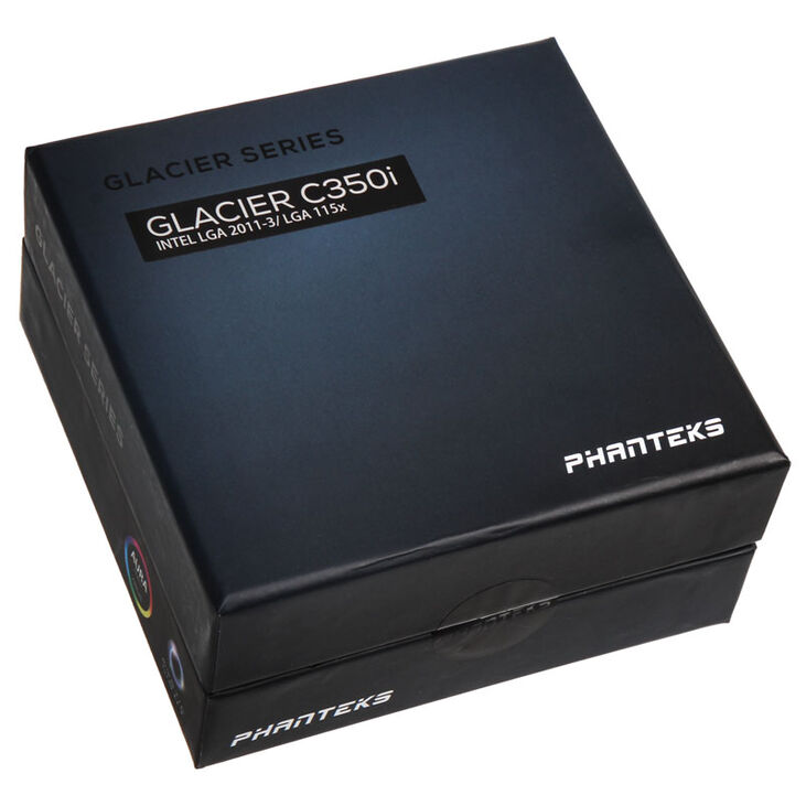 PHANTEKS C350i CPU-Wasserkühler, RGB, Acryl - chrome image number 9