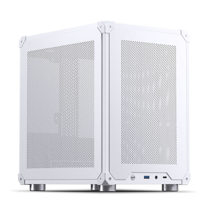 Jonsbo C6 PC-Geh&auml;use, Mini-Tower, Micro-ATX - wei&szlig; image number 1