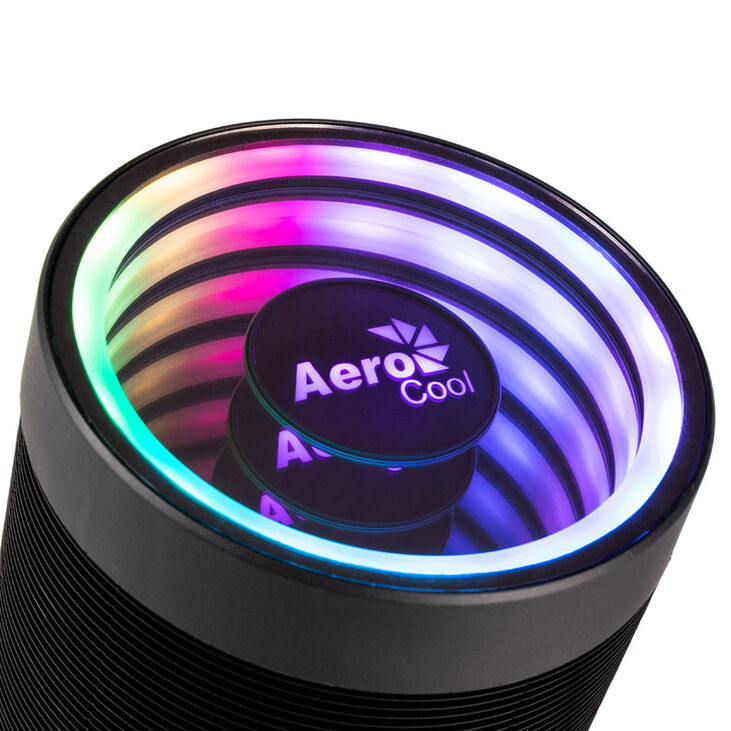 Aerocool Mirage 5 CPU Kühler, ARGB, PWM - schwarz image number 1
