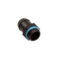 XSPC fitting straight G1/4 inch female thread to 13mm ID - matte black