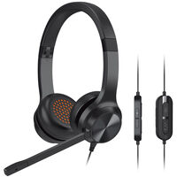 Creative Chat USB Headset, On-Ear, USB-C - black