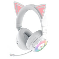 Razer Kraken Kitty V3 Pro Wireless Gaming Headset, Chroma RGB - White