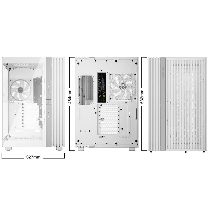 be quiet! Light Base 900 FX Big-Tower, Tempered Glass, ARGB - weiß image number 7