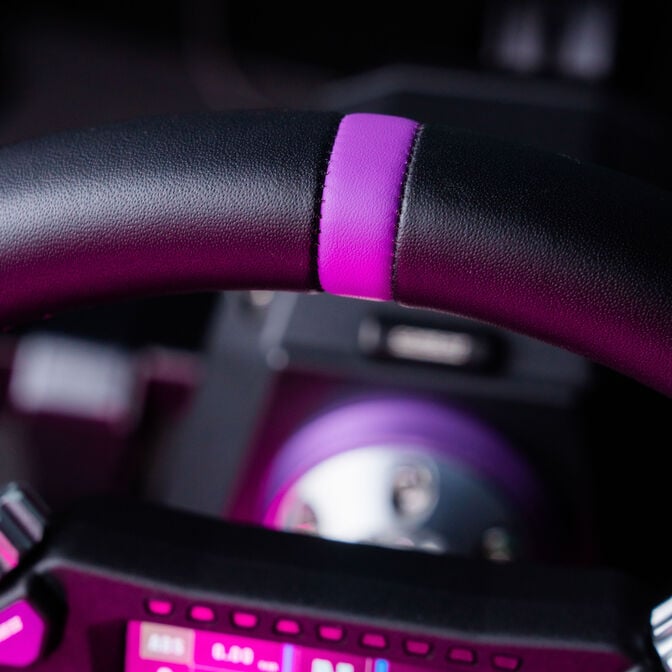 CONSPIT 310 APEX Steering Wheel, ARGB, 2.99&rdquo; Display, Dual Paddles - Black, 310mm image number 21