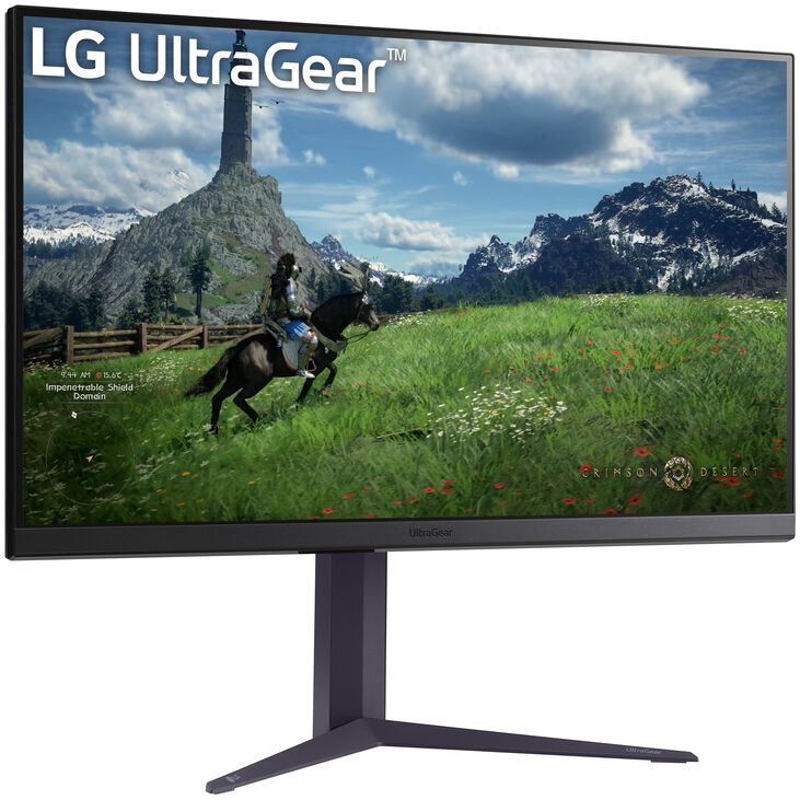 LG UltraGear 32GS85QX-B, 31.5 inch Gaming Monitor, 180 Hz, IPS, G-SYNC Compatible image number 0