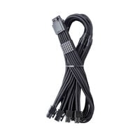CableMod C-Series Pro ModMesh 12V-2x6 cable, sleeved, 16-pin to 4x 8-pin, for Corsair Type 4 and 3 PSUs - black, 60cm