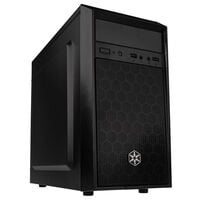 SilverStone Precision PS16 Micro-ATX case - black